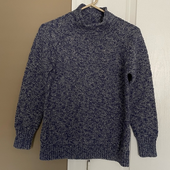 L.L. Bean Women’s Cotton Ragg Funnelneck Pullover Sweater. - Picture 5 of 8